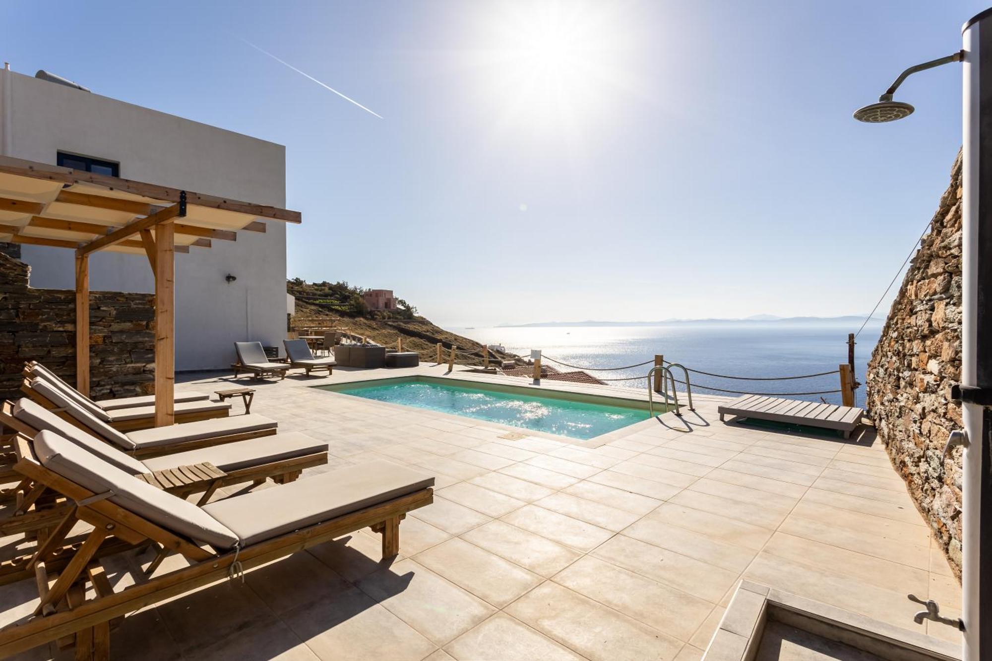 Live In Blue - Kea'S Myriad Shades Korissia  Exterior photo