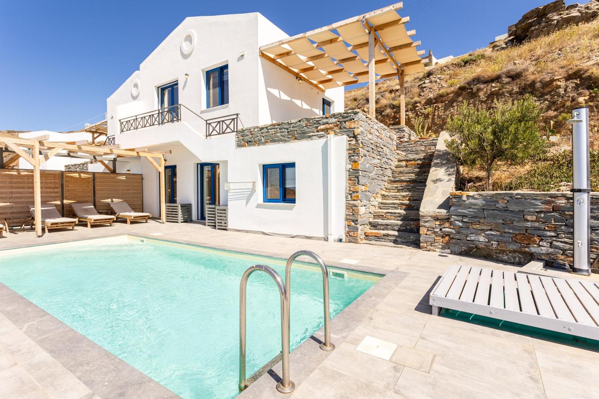 Live In Blue - Kea'S Myriad Shades Korissia  Exterior photo