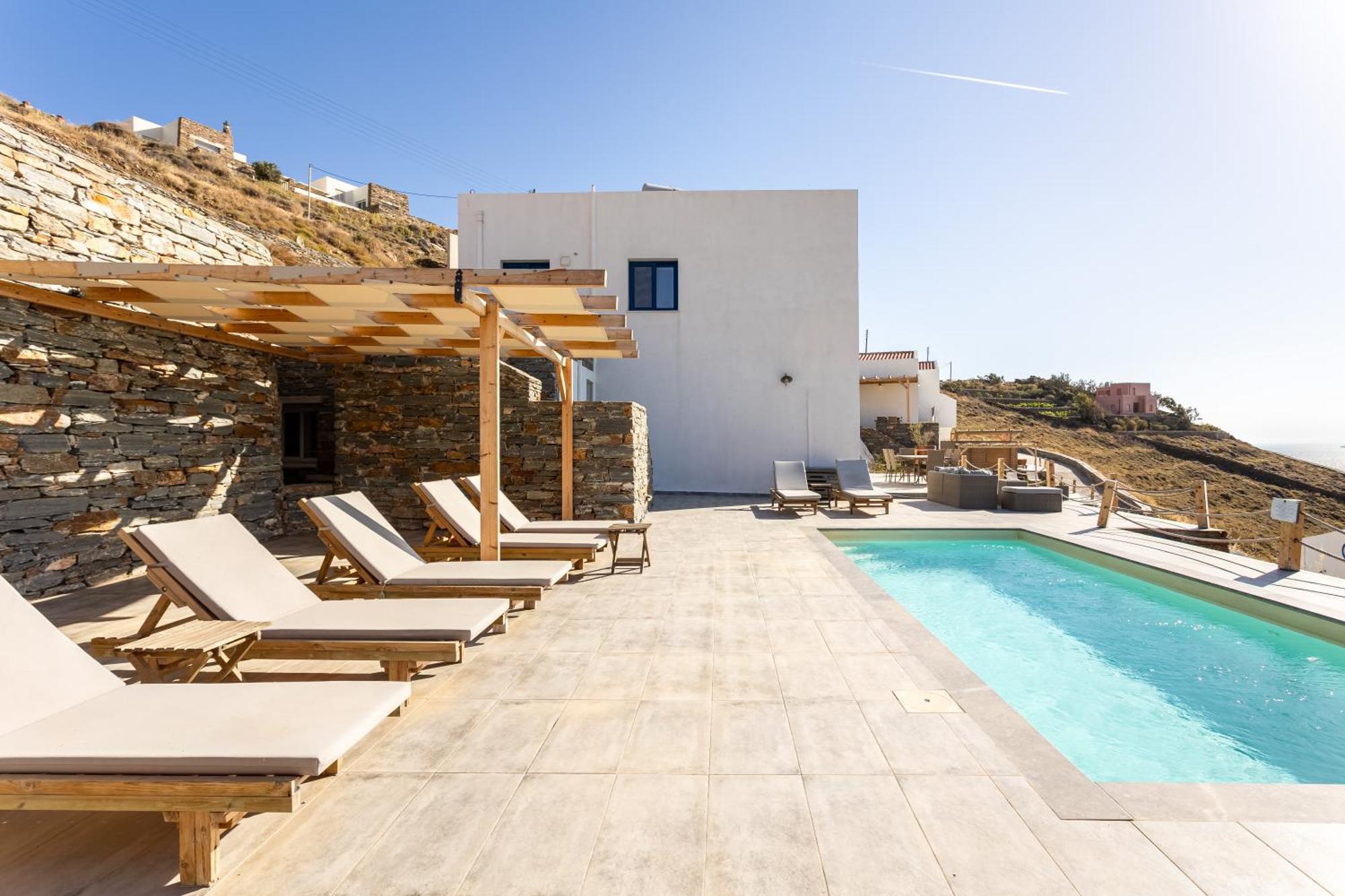 Live In Blue - Kea'S Myriad Shades Korissia  Exterior photo